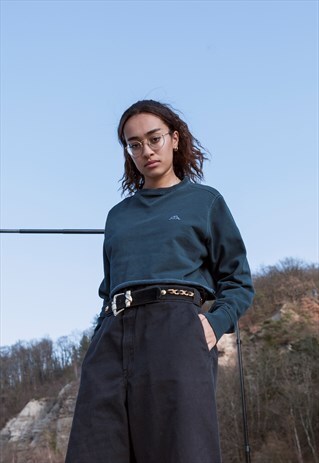 REWORKED KAPPA CROP SWEAT (REF/924)