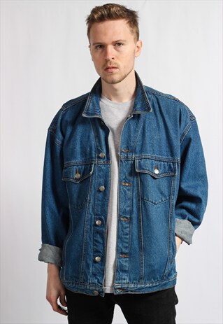 VINTAGE OVERSIZED DENIM JACKET