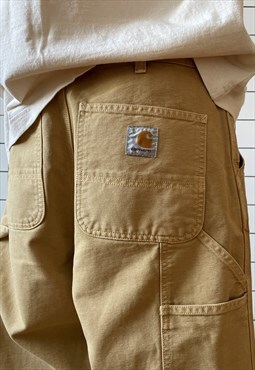 Vintage CARHARTT WIP Carpenter Pants Double Knee Cargo Work