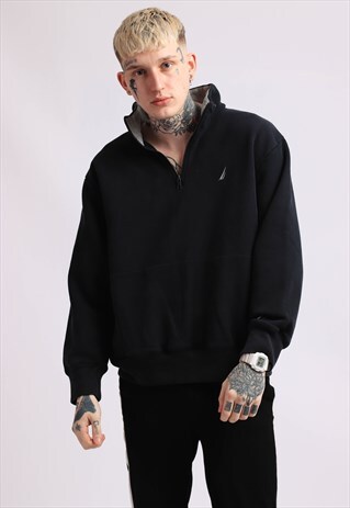 VINTAGE NAUTICA 1/4 ZIP SWEATSHIRT