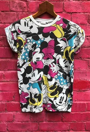 VINTAGE 90'S MICKEY & MINNIE MOUSE DISNEY T-SHIRT