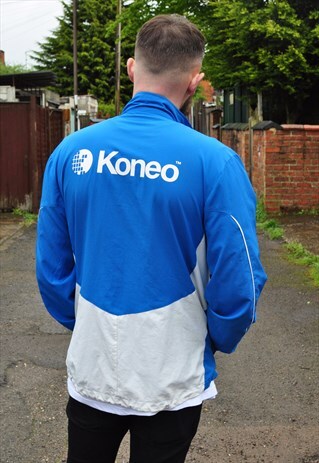 VINTAGE 90'S PUMA FOOTBALL WINDBREAKER TRACK JACKET