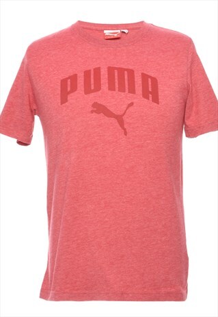 VINTAGE PUMA PRINTED T-SHIRT - S