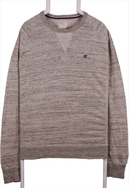 Vintage 90's Champion Sweatshirt Crewneck Pullover Grey