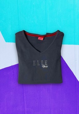 Vintage Y2K Elle Sport Spell Out T Shirt