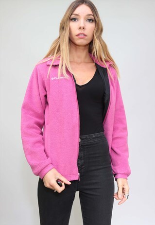 VINTAGE RETRO OVERSIZED COLUMBIA FLEECE