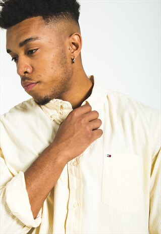 VINTAGE 80S TOMMY HILFIGER CLASSIC SHIRT/ 1564