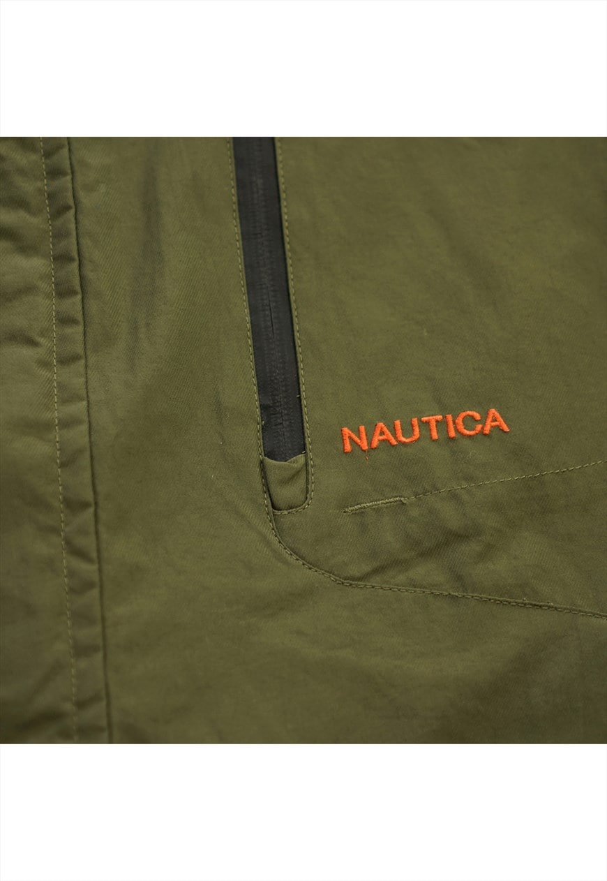 Nautica olive green on sale jacket