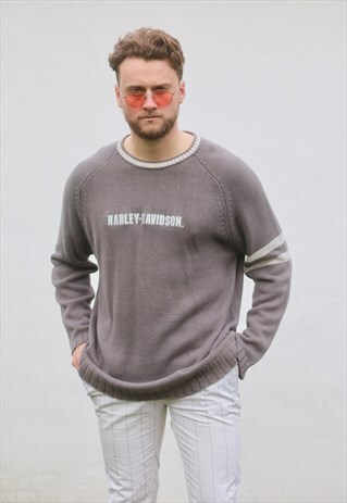 HARLEY-DAVIDSON USA VINTAGE KNIT JUMPER