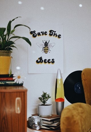 SAVE THE BEES POSTER