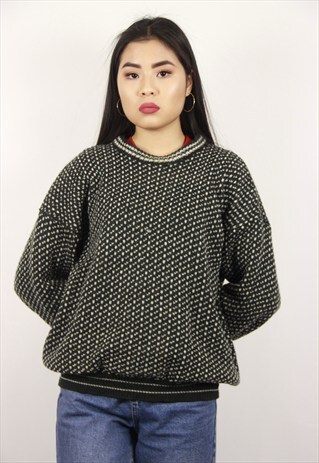 VINTAGE PATTERNED JUMPER