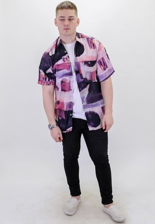 VINTAGE PATTERN FESTIVAL SHIRT