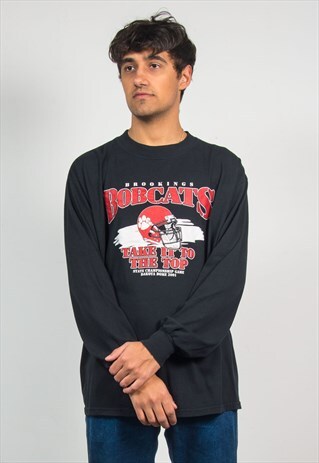 BROOKINGS BOBCATS USA LONG SLEEVE T-SHIRT