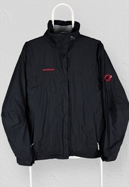 Mammut Dry Tech Black Jacket Rain Coat Mens Small