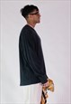 STONE ISLAND 1999 NAVY BLUE COTTON SWEATSHIRT