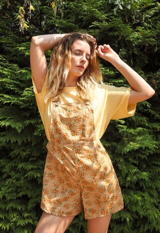 FLORAL SUMMER PLAYSUIT
