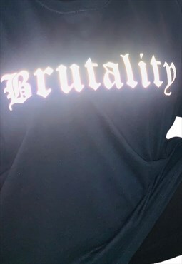 baad t-shirt black  BRUTALITY 3M
