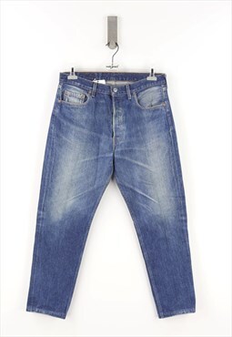 Levi's 501 Slim High Waist Jeans in Dark Denim - W34 - L36