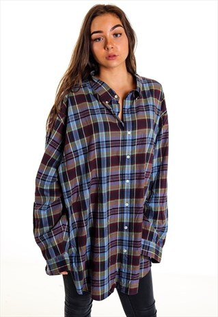 VINTAGE RALPH LAUREN CHECKERED SHIRT S962