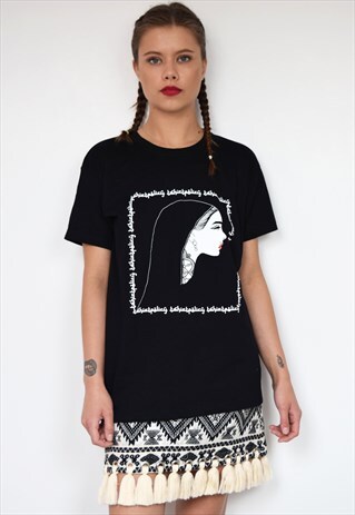 BLACK LOOSE FIT T-SHIRT