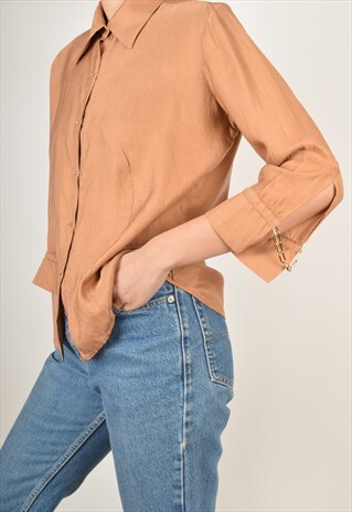 VINTAGE ROBERTO CAVALLI SHIRT MADE IN ITALY (2965)
