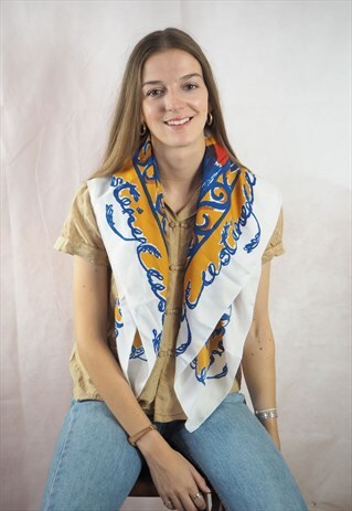 VINTAGE L'OREAL PRINT SCARF