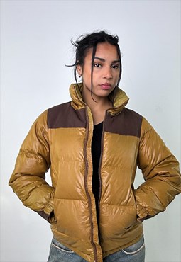 Beige Tan 90s Carhartt Puffer Jacket Coat