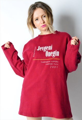2001 BURGUNDY RED TCHAIKOVSKY OPERA SWEATSHIRT