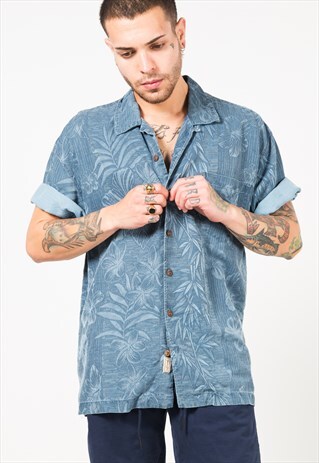 VINTAGE 80S HAWAIIAN SHIRT / S1774