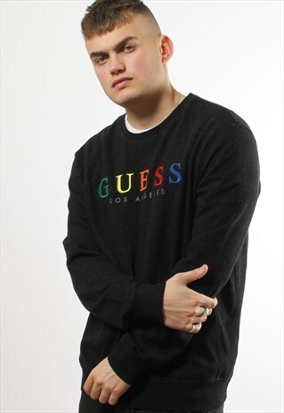 VINTAGE GUESS SPELL OUT SWEATSHIRT