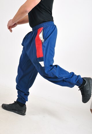 VINTAGE SHELL TRACK OLYMPIC JOGGERS