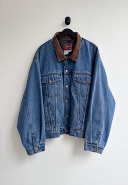 Vintage Wrangler Denim Sherpa Jacket