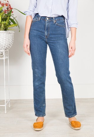 VINTAGE 80'S LEVI'S HIGH WAISTED JEANS / S0239