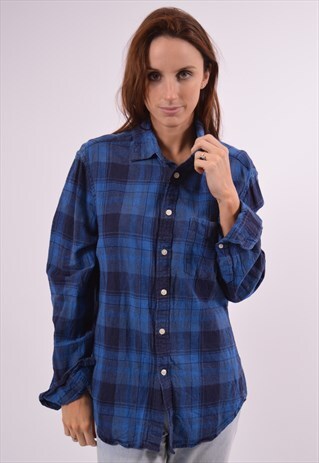 VINTAGE SHIRT CHECK BLUE