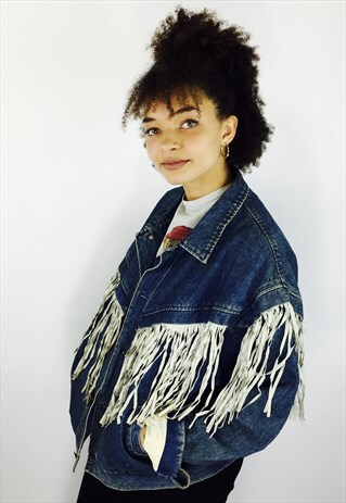 VINTAGE COWBOY DENIM JACKET