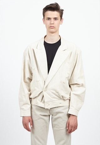 VINTAGE BEIGE AMERICAN COMPANY JACKET