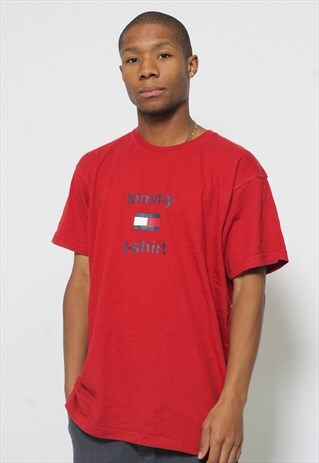 VINTAGE TOMMY HILFIGER LOGO T-SHIRT