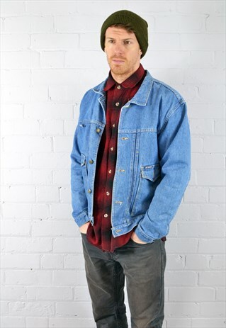 MID BLUE DENIM JACKET