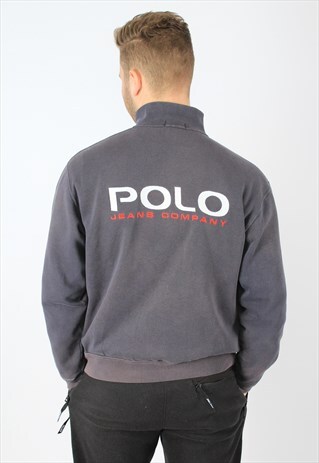 RALPH LAUREN POLO JEANS LOGO SWEATSHIRT