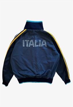 Vintage 90s Men's Kappa Italia 1996 Blue Track Jacket