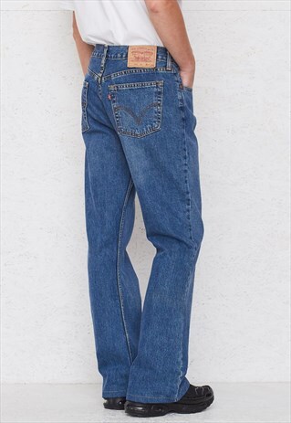 VINTAGE BLUE LEVI'S 584 86 FIT DENIM JEANS