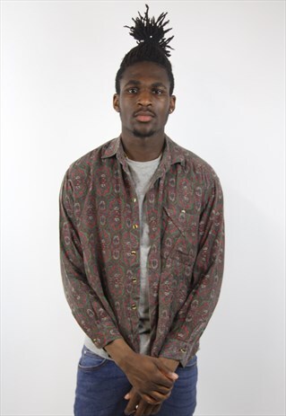 VINTAGE DETAILED COLOURFUL SHIRT