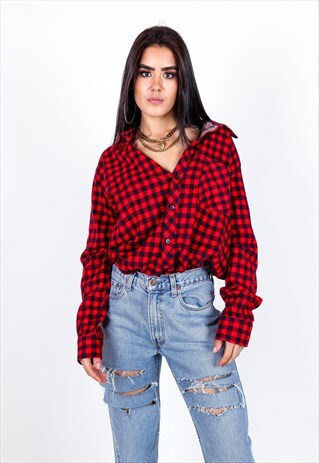 VINTAGE FLANNEL SHIRT S976