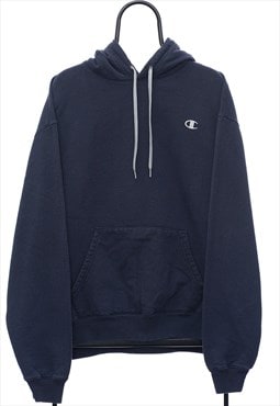 Vintage Champion Navy Hoodie Womens