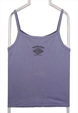 Harley Davidson 00's Y2K Tank top Vests XLarge Purple