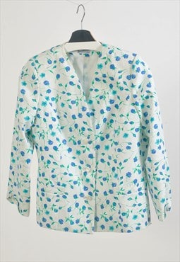 VINTAGE 90S jacket in flower print