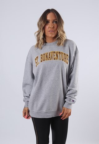 CHAMPION SWEATSHIRT JUMPER OVERSIZED CHAMPION UK 16 (EMDD)