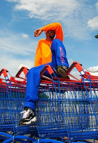BAAD TROUSERS BLUE BRUTALITY