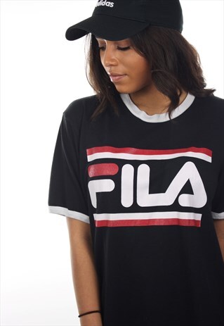 VINTAGE FILA GRAPHIC T SHIRT TEE