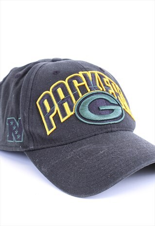 Vintage NFL Green Bay Packers Hat Khaki With Logo 90s